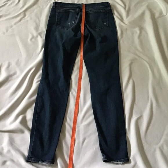 Jeans Men Size (Actual 28W 27L) 27 Tag Pants Toothpick Stretch Distressed Skinny - Picture 4 of 12